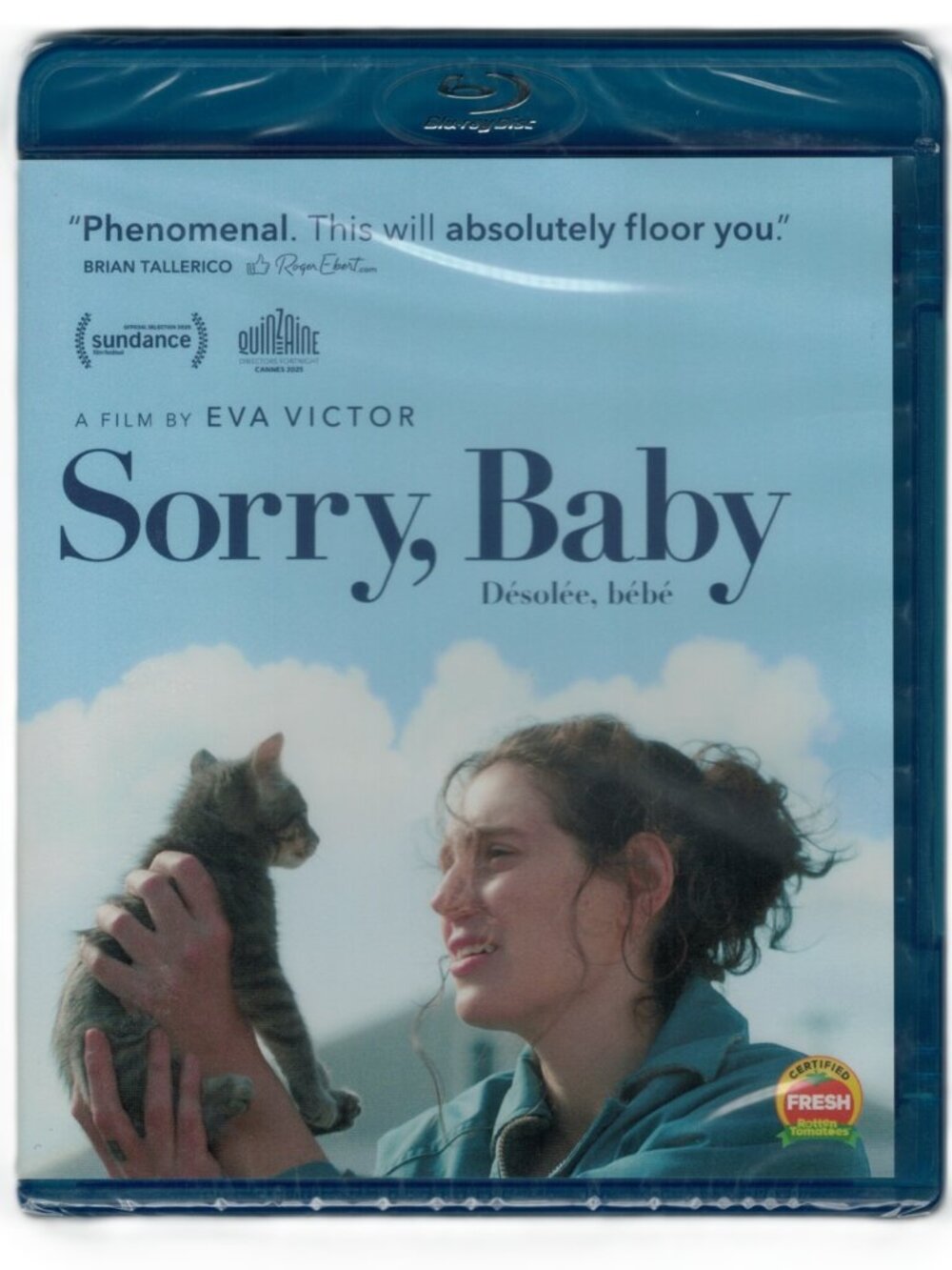 Sorry, Baby (Blu ray) 2025 Eva Victor, Naomi Ackie NEW